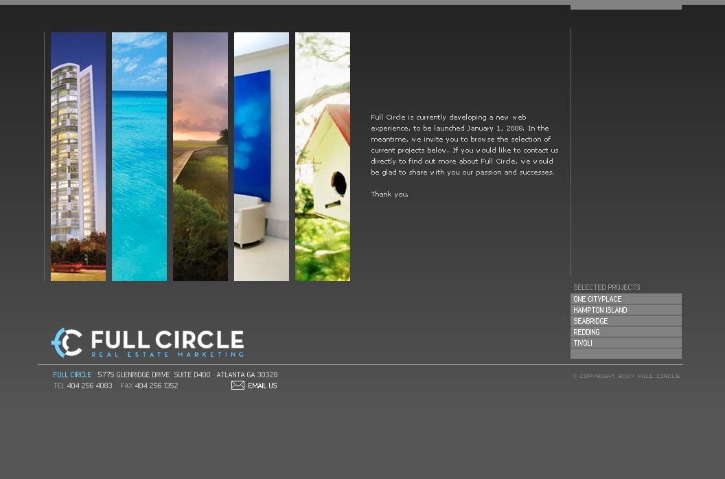 Thumbnail of Full Circle's Website