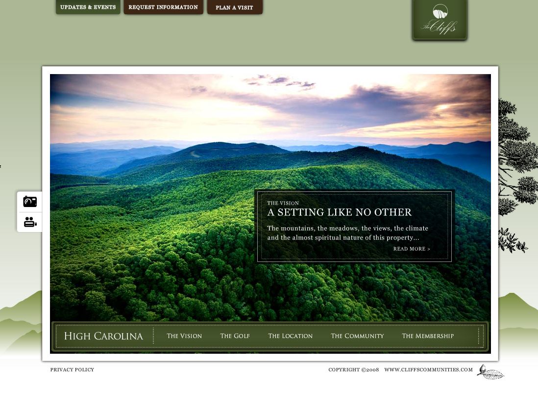 Thumbnail of Discover High Carolina's Website